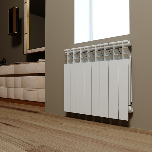 Алюминиевый радиатор Konner Lux 100/200, 12 секций